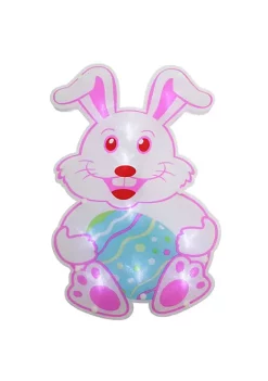 New ✔️ Northlight 13.75"Lighted White and Pink Battery Operated LED Easter Bunny Window Silhouette Decoration 💯 -Outlet Northlight Store Belk 1879