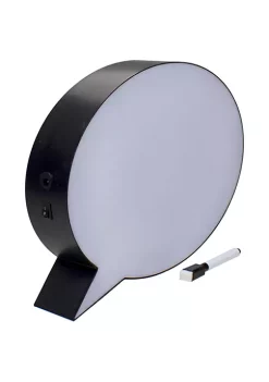 Flash Sale 🌟 Northlight 12" LED Lighted Thought Cloud Dry Erase White Board 🥰 -Outlet Northlight Store Belk 1904