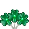 Best reviews of ⭐ Northlight 20-Count Green LED Mini St Patrick's Day Shamrock Lights - 7ft Clear Wire 🎁 -Outlet Northlight Store Belk 1920