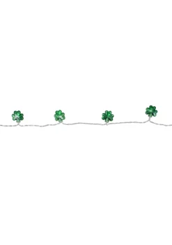 Best reviews of ⭐ Northlight 20-Count Green LED Mini St Patrick's Day Shamrock Lights - 7ft Clear Wire 🎁 -Outlet Northlight Store Belk 1922