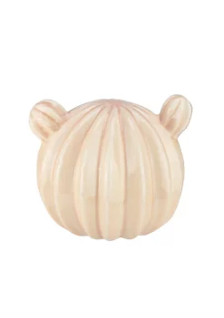 Best Pirce 💯 Northlight 5" Apricot Orange Striped Ceramic Cactus Bud Tabletop Decor 🥰