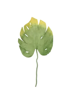 Outlet ⭐ Northlight 26.5" Yellow and Green Artificial Split-Leaf Philodendron Spray 🧨