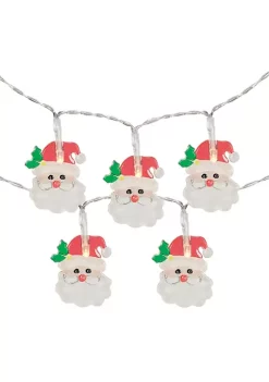 Cheap 👍 Northlight 10-Count LED Santa Claus Micro 🎅 Christmas Light Set 4.5ft Clear Wire 😀