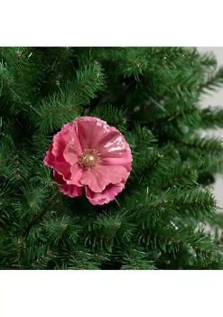 Cheapest 🧨 Northlight 18" Pink and Brown Poppy Flower Artificial ❄ Christmas Stem ❤️ -Outlet Northlight Store Belk 2023