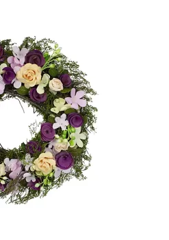 Cheap 🔥 Northlight Purple and Green Floral Berries and Twig Artificial Spring Floral Wreath 14-Inch 🤩 8 Cheap 🔥 Northlight Purple and Green Floral Berries and Twig Artificial Spring Floral Wreath 14-Inch 🤩 -Outlet Northlight Store Belk 254