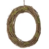 Brand new 👏 Northlight Natural Grapevine and Twig Oval Spring Wreath with Moss 15.5-Inch Unlit ⭐ -Outlet Northlight Store Belk 256