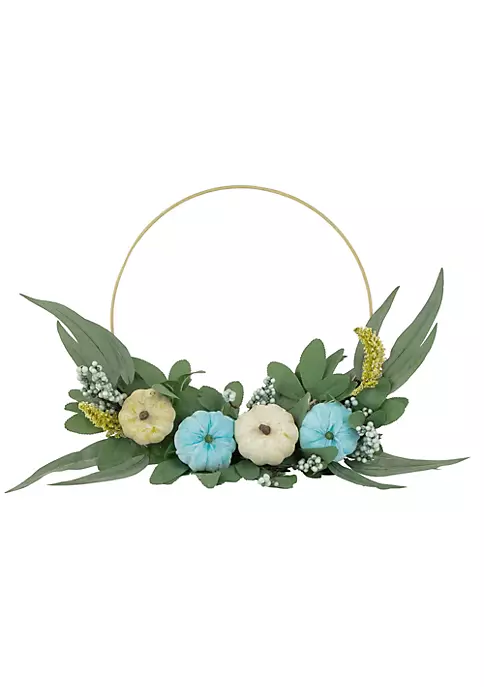 Buy ๐ Northlight Blue Pumpkins and Foliage ๐ช Thanksgiving Artificial Half Wreath 18-Inch ๐ฅ 3 Buy ๐ Northlight Blue Pumpkins and Foliage ๐ช Thanksgiving Artificial Half Wreath 18-Inch ๐ฅ