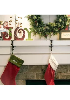 Coupon 🎉 Northlight Set of 3 Brown Mantle Hangers for Garland and Stockings - 6.5" 🌟 -Outlet Northlight Store Belk 308