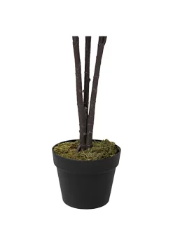 Hot Sale 👍 Northlight 51" Artificial Green and Brown Potted Rubber Plant 🤩 -Outlet Northlight Store Belk 313