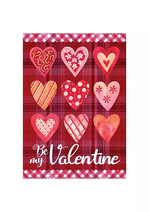Cheap ๐คฉ Northlight Be My Valentine Plaid and Heart Outdoor House Flag 28" x 40" โค๏ธ 4 Cheap ๐คฉ Northlight Be My Valentine Plaid and Heart Outdoor House Flag 28" x 40" โค๏ธ - Image 2