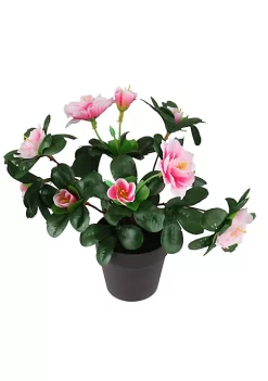 Discount 🤩 Northlight 8" Pink Blooming Potted Artificial Rose Plant 😉 -Outlet Northlight Store Belk 325