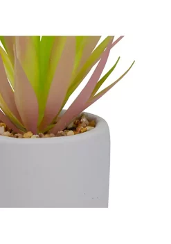 Buy 👏 Northlight 6.5" Green Artificial Sword Grass in a White Pot 😍 -Outlet Northlight Store Belk 394