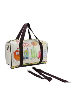 Top 10 ๐ฏ Northlight 16" Vintage-Style Beach House Theme Travel Bag with Handles and Crossbody Strap ๐งจ