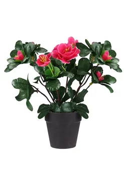 Outlet 😉 Northlight 7.5” Pink Potted Artificial Spring Rose Plant 👍