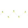 Best Sale 🛒 Northlight 10-Count LED Yellow and Green Pineapple Fairy Lights - Warm White ✔️ -Outlet Northlight Store Belk 444
