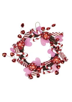Top 10 🥰 Northlight Red and White Candies and Hearts Valentine's Day Wreath 16-Inch Unlit ⌛ -Outlet Northlight Store Belk 452