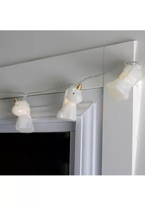 Coupon ⌛ Northlight 10-Count White Unicorn LED String Lights - 4.5 ft Clear Wire 😀 4 Coupon ⌛ Northlight 10-Count White Unicorn LED String Lights - 4.5 ft Clear Wire 😀 - Image 2