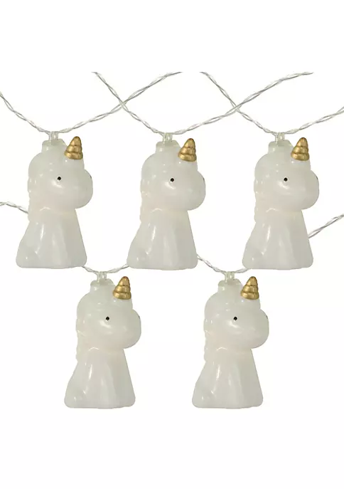 Coupon ⌛ Northlight 10-Count White Unicorn LED String Lights - 4.5 ft Clear Wire 😀 6 Coupon ⌛ Northlight 10-Count White Unicorn LED String Lights - 4.5 ft Clear Wire 😀 - Image 4