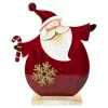 Flash Sale 🔔 Northlight 12" Santa with 🍬 Candy Cane Wooden ❄ Christmas Decoration 🎁 -Outlet Northlight Store Belk 53