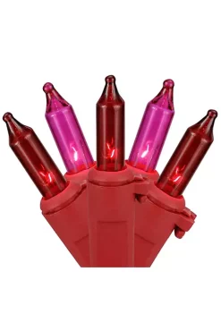 Deals 🎁 Northlight 50ct Red and Pink Mini Valentine's Day Light Set 10ft Red Wire 🛒 -Outlet Northlight Store Belk 558