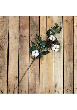 Brand new ๐ Northlight 27.5" White Cotton Flowers and Foliage Artificial Twig Pick ๐ 8 Brand new ๐ Northlight 27.5" White Cotton Flowers and Foliage Artificial Twig Pick ๐ -Outlet Northlight Store Belk 602