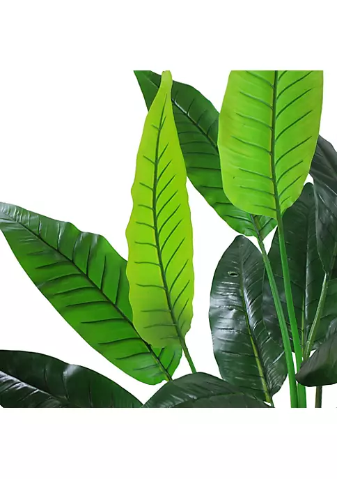 Hot Sale 🔥 Northlight 51" Green and Black Traveller's Artificial Tree Pot 🛒 3 Hot Sale 🔥 Northlight 51" Green and Black Traveller's Artificial Tree Pot 🛒 - Image 2