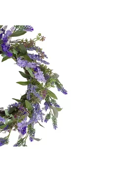Brand new 🤩 Northlight Lavender Artificial Spring Floral Wreath Purple and Green - 18-Inch 🤩 -Outlet Northlight Store Belk 669