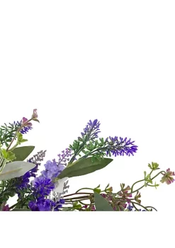 Brand new 🤩 Northlight Lavender Artificial Spring Floral Wreath Purple and Green - 18-Inch 🤩 -Outlet Northlight Store Belk 670