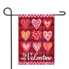 Promo ⭐ Northlight Be My Valentine Plaid and Heart Garden Flag 12.5" x 18" ⭐