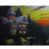 Top 10 🤩 Northlight LED Lighted Victorian ❄ Christmas at Sunset Canvas Wall Art 15.75" x 19.5" ✔️