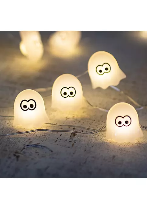 Outlet ๐ Northlight 10-Count LED ๐ฆ Halloween Ghost Fairy Lights 5.25ft Copper Wire ๐งจ 4 Outlet ๐ Northlight 10-Count LED ๐ฆ Halloween Ghost Fairy Lights 5.25ft Copper Wire ๐งจ - Image 2