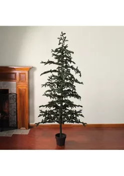 Best Sale 👏 Northlight 6.5' Potted Green Spruce Artificial Topiary Tree – Unlit 💯 -Outlet Northlight Store Belk 831