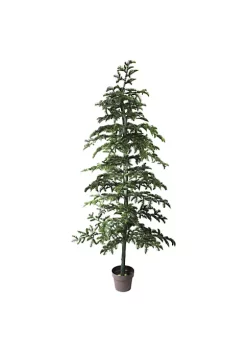 Best Sale 👏 Northlight 6.5' Potted Green Spruce Artificial Topiary Tree – Unlit 💯 -Outlet Northlight Store Belk 833