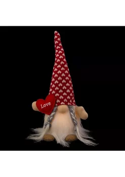 Deals 👍 Northlight 13" Lighted Girl Valentine's Day Gnome with Love Heart 🎁 -Outlet Northlight Store Belk 876