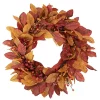 Promo ✨ Northlight Berries with Leaves Artificial Fall Harvest Twig Wreath 24-Inch Unlit 👏 -Outlet Northlight Store Belk 941