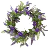 Promo 🥰 Northlight Lavender and Spring Foliage Artificial Wreath Purple - 20-Inch 🥰 -Outlet Northlight Store Belk 979